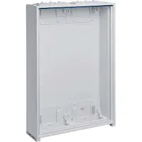 Hager FWB52D1 Feldvert. AP, univers, IP30, SKII, 120PLE, 2x5 Reihen 800x550x161mm, leer o. Tür