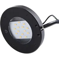 Unilux EyeLight, Grau, Acrylnitril-Butadien-Styrol (ABS), Aluminium, Kunststoff, Homeoffice, Büro, 1 Glühbirne(n), 5 W, LED