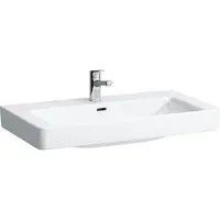 Laufen PRO S Waschtisch, 1 Hahnloch, mit Überlauf, 850x460mm, H8139650001041, Farbe: Weiß