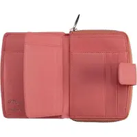 Golden Head Leder Geldbörse Madrid RFID Protect Billfold Coin Wallet Coral koralle