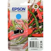 Epson Singlepack Cyan 503 Ink, Standardertrag, Cyan, 3,3 ml, 1 Stück(e), 165 Seiten, Einzelpackung