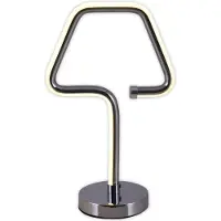 Näve Loop Line Tischleuchte LED Chrom