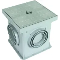 Dehn UF Test Joint Box Kunststoff 197x197x204mm ohne Test Joint - 549051
