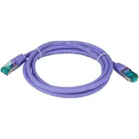 EFB Elektronik EFB MK6001.50VI RJ45 Patchkabel S/FTP, Cat.6A, LSZH, 50m, violett MK600150VI