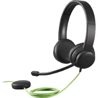 Acer GP.HDS11.01N, Kabelgebunden, Anrufe/Musik, 20 - 20000 Hz, 160 g, Kopfhörer, Schwarz