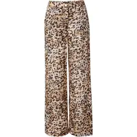 GUESS für Damen. W5GB16WH5N2 Palazzo-Hose Tierprint (L), Lässig, Tierdruck, Lyocell