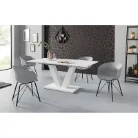 Inosign Esstisch "ausziehbar Andy, TOPSELLER", weiß, B:140cm H:76cm T:90cm, Tische, Esstisch, mit Auszugsfunktion, 2 Breiten (140-180 cm oder 180-220 cm)