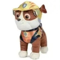 Tinisu Rubble Paw Patrol Kuscheltier - 20 cm Plüschtier Stofftier