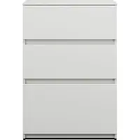 Burgbad Lin20 Unterschrank, 3 Auszüge, 600x407x870mm, USIW060F5363