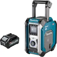 Makita MR 007 GM1 Akku Baustellenradio 12 - 40 V max. Bluetooth DAB+ USB + 1x Akku 4,0 Ah - ohne Ladegerät
