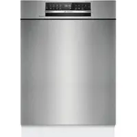 Bosch SMU6ECS12E Serie 6 Einbau-Geschirrspüler 60 cm Gebürsteter Stahl 14 Maßgedecke Home Connect 42 dB