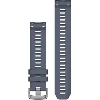 Garmin Instinct-armbänder, Silikon blauer granit/schiefergrau 22 mm