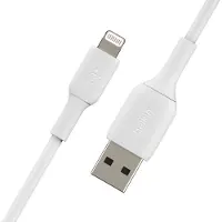 Belkin CAA001BT0MWH, 0,15 m, Lightning, USB A, Männlich, Männlich, Weiß