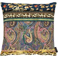 Apelt Dekokissen "Samson" Gr. 1, bunt (bunt, anthrazit, unifarben), B:46cm L:46cm, Polyester, Dekokissen_Sitzkissen_Kissenhüllen, Dekokissen, Kissenhülle ohne Füllung, 1 Stück