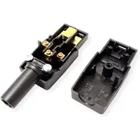 Bachmann Kaltgerätekupplung IEC320 C19 16A/250VAC, Schraubanschluß, schwarz