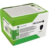Lexmark Original Toner 78C2UE, Einzelpack, schwarz