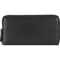 Esquire Geldbörse Primavera Zip Around Wallet Black schwarz