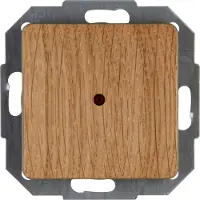 Kopp 619679086, Drucktasten-Schalter, Kunststoff, Glanz, Holz, IK00, 250 V