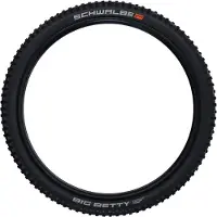 Schwalbe Big Betty HS 608, 29", MTB, Tubeless-Ready-Reifen, Klappbarer Wulst, Abwärts, Off-road, Schwarz, Orange