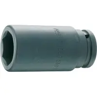 Hazet Schlag- Maschinenschrauber Steckschlüssel-Einsatz, Sechskant, (3/4 Zoll) - 1000SLG-27
