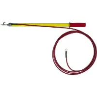 Dehn Entladevorrichtung m. Tast-Einhänge- spitze 1-pol. L 465mm m. Kabelsch. 10mm² 758022