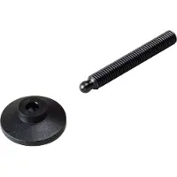 Hager BKBNSD60A Nivellierset M8x60mm, 100 Stück, Schrauben und Füße mit Dämpfung für BKB/BKG