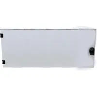 EFB Elektronik 102130GR.09S Fronttür für Wandverteiler 9HE, Stahl, RAL7035 102130GR09S