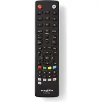 Nedis TVRC2340BK Universal-Fernbedienung vorprogrammiert 4 Geräte Schwarz