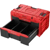 Qbrick Dviejų stalčių įrankių dėžė, PLUS 2.0 UHD Custom, ONE