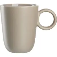Leonardo Tasse "Keramiktasse, ROMA, 6er-Set", beige, B:13,3cm H:11cm Ø:8,8cm, Keramik, Trinkgefäße, Tasse, spülmaschinengeeignet