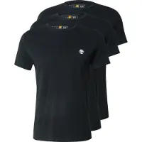 Timberland T-Shirt "DUNSTAN RIVER 3xPack Tee", Herren, Gr. S, schwarz, Obermaterial: 100% Baumwolle, Shirts T-Shirt, 3er-Pack, Kurzarm-Design, Casual-Stil, aus Baumwolle