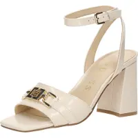 GUESS Damen Klassische Sandalen FLJGRT LEA03 CREAM Farbe: Beige Größe: 37