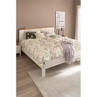 Schöner Wohnen Kollektion SCHÖNER WOHNEN Bettwäsche Playful-B Farbe grün Größe 155x220+80x80