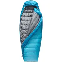 Sea to Summit - Schlafsack - Trek Women's -1C/30F Down - Größe Regular - Blau