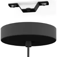 Eglo Hängelampe ARISCANI 1, Ø 20 cm, 1-flg., schwarz/kupfer