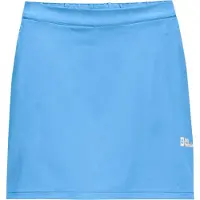 Jack Wolfskin Skort "HIKING ALPINE SKORT W", Damen, Gr. 44, blau (mid, blau), Obermaterial: 87% Polyester, 13% sonstige Fasern, Röcke Skort