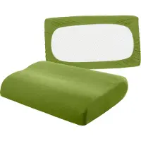 Bellana Kissenbezug "Universal Jersey", grün (moos), B:80cm L:40cm, Feinjersey, Obermaterial: 95% Baumwolle, 5% Elasthan, Kissenbezüge, Kissenbezug, passend für Nackenstützkissen