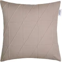 Schöner Wohnen Dekokissen "Across", rosa (rosa, unifarben), B:45cm L:45cm, Baumwolle, Leinen, SCHÖNER WOHNEN-KOLLEKTION, Dekokissen_Sitzkissen_Kissenhüllen, Dekokissen, mit graphischer Ziernaht