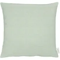 Miss mary Dekokissen "ARIZONA" Gr. 1, blau (petrol, unifarben), B:45cm L:45cm, Leinen, Polyester, Dekokissen_Sitzkissen_Kissenhüllen, Dekokissen