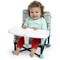 Bright Starts Tischsitz "Pop ‘N Sit Portable Booster Seat", Baby, bunt (mickey mouse), Tischsitze Tischsitz