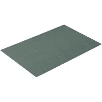 Vossen Badematte "»Pratos«", grün (sage), H:12mm, Baumwolle, Badematten, Badematte, Badteppich, Uni Farben, Rauten Design