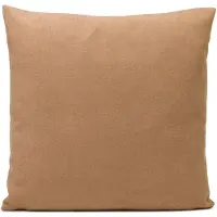 Gozze Dekokissen GÖZZE "Darco" Gr. 1, braun (caramel, unifarben), B:40cm L:40cm, Obermaterial: 100% Polyester, Dekokissen_Sitzkissen_Kissenhüllen, Dekokissen