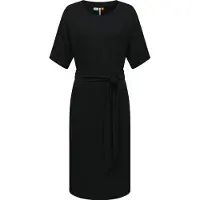 Ragwear Shirtkleid "Sommerkleid Pallerma", Damen, Gr. L, N-Gr, schwarz, Obermaterial: 70% Modal CMD. 30% Polyester PES., Kleider Shirtkleid