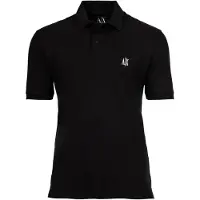 Armani Exchange Poloshirt "Poloshirt", Herren, Gr. L, schwarz, Obermaterial: 100% Baumwolle CO., Shirts Poloshirt