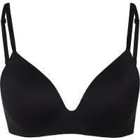 Calvin Klein Schalen-BH "WIRE FREE T SHIRT BRA", Damen, Gr. 75, Cup C, schwarz, Obermaterial: 79% Polyamid, 21% Elasthan, UNDERWEAR, unifarben, Basic, körpernah, BHs Schalen-BH, leicht wattierte Cups