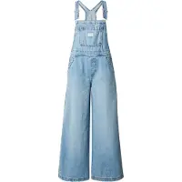 Levi's Overall "XL OVERALL", Damen, Gr. XS (34), N-Gr, blau (invested indigo overall), Web, Obermaterial: 100% Baumwolle, unifarben, regular fit knöchellang, Overalls Overall, mit Taschen