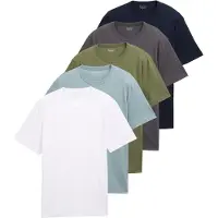 Tom Tailor 1047052 Kurzarm-t-shirt 5 Einheiten