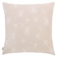 Neutex For You! Dekokissen NEUTEX FOR YOU "Fresh" Gr. 1, beige (beige, geblümt), B:38cm L:38cm, Baumwolle, Polyester, Dekokissen_Sitzkissen_Kissenhüllen, Dekokissen, Kissenhülle ohne Füllung, 1 Stück
