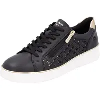 Remonte Schnürhalbschuhe in schwarz, Gr. 40