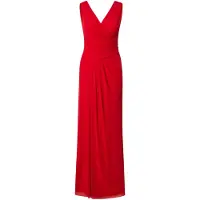 Vera Mont Abendkleid mit V-Ausschnitt in Red Rose | Gr.: 46